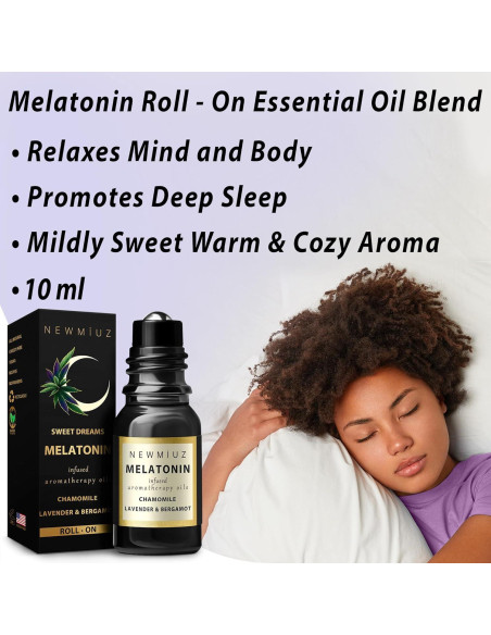 Aceite Esencial de Melatonina Roll On New Miuz 10ml Aceite Esencial de Melatonina Roll On New Miuz 10ml