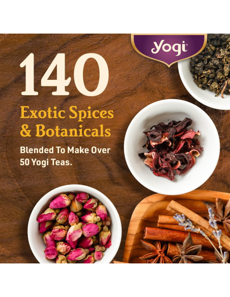 Té Yogi Orgánico de Miel y Lavanda - 96 Bolsitas Té Yogi Orgánico de Miel y Lavanda - 96 Bolsitas