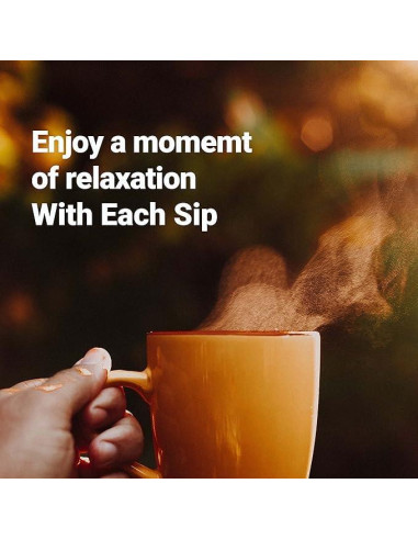 Té Anti Estrés Akshit 80 Bolsitas 100% Natural Relajante