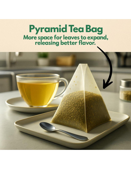 Té de Ashwagandha Orgánico Tozzy - 100 Bolsitas Pirámide Té de Ashwagandha Orgánico Tozzy - 100 Bolsitas Pirámide