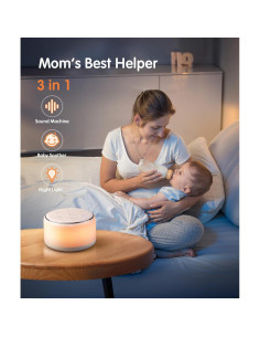 Máquina de Sonido FamiSym para Bebés con Luz Nocturna 2