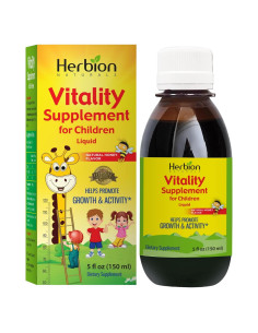 Suplemento de Vitalidad Herbion para Niños 150 ml Crecimiento