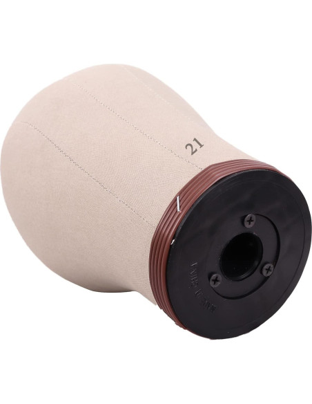 Cabeza de Peluca MapofBeauty 53.34 cm Corcho y Lienzo Cabeza de Peluca MapofBeauty 53.34 cm Corcho y Lienzo