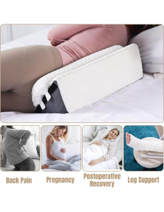 Almohada Wedge Ajustable HOMBYS Espuma para Dormir Lado 2