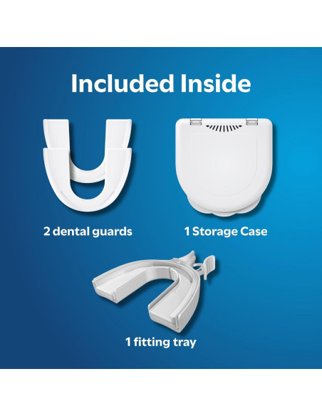 Protectores Dentales Amazon Basics 2 Piezas Ajustables Protectores Dentales Amazon Basics 2 Piezas Ajustables