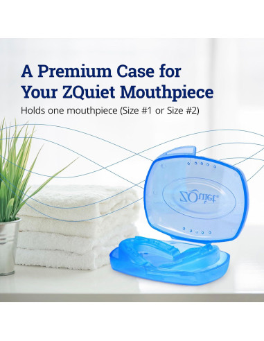 Funda de Almacenamiento ZQUIET para Dispositivo Antisnoring - Duradera y Ventilada