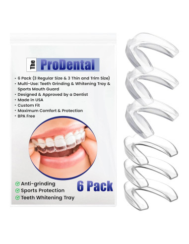 Protector Bucal Profesional ProDental - 6 Unidades Personalizables