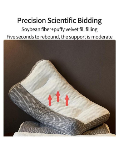 Almohada Ortopédica Proease para Apnea del Sueño - Blanca