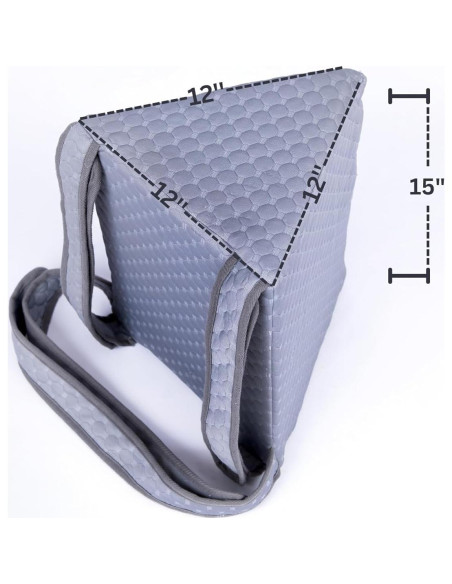 Cojín Posicional SafeSlumber para Apnea del Sueño - Espuma Viscoelástica Cojín Posicional SafeSlumber para Apnea del Sueño - Espuma Viscoelástica