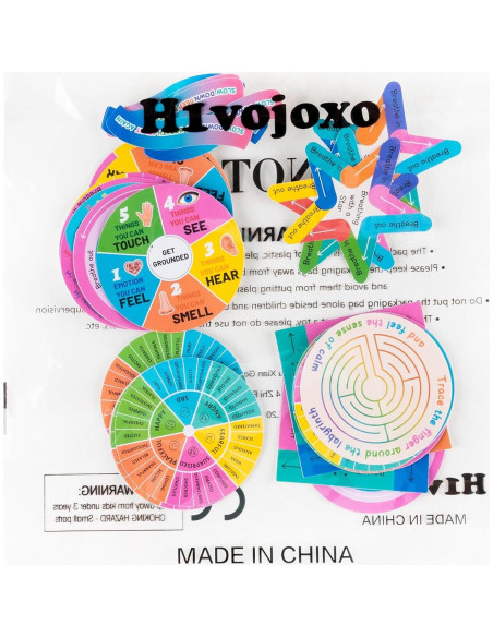 Calcomanías Sensoriales H1vojoxo 24PCS Antiestrés Calcomanías Sensoriales H1vojoxo 24PCS Antiestrés