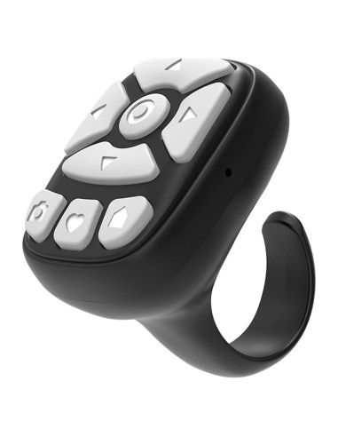 Control Remoto Inalámbrico NOVZIX para TikTok y Cámara - Negro