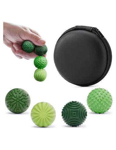 Pelotas Magnéticas de Silicona LUCKDOOR 4PCS Antiestrés