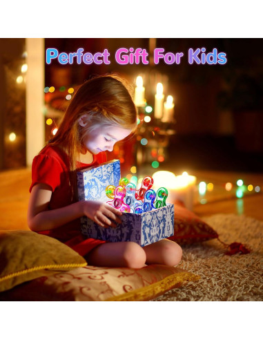 Spinner Fidget LED Gigilli Azul para Niños y Adultos