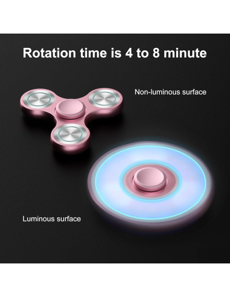 Fidget Spinner Isapral Rosa Metal Alivio Estrés 7,6 cm Fidget Spinner Isapral Rosa Metal Alivio Estrés 7,6 cm