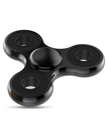 Fidget Spinner ATESSON Metal Negro Alivio Estrés 59g Fidget Spinner ATESSON Metal Negro Alivio Estrés 59g