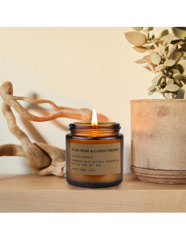 Set de 8 Velas Aromáticas Feibao en Tarro Ámbar 0.10 kg