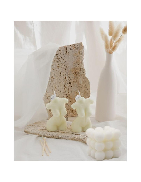 Juego de Velas Aromáticas NatureMan Cera de Soja 2 Piezas Juego de Velas Aromáticas NatureMan Cera de Soja 2 Piezas