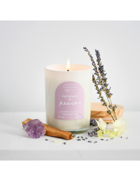 Vela Aromatizada Bellamente Equilibrada Paciencia + Paz 263 g Vela Aromatizada Bellamente Equilibrada Paciencia + Paz 263 g