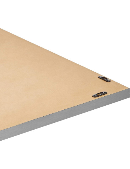 Espejo de Pared Rectangular Amazon Basics 61x91 cm Níquel Espejo de Pared Rectangular Amazon Basics 61x91 cm Níquel