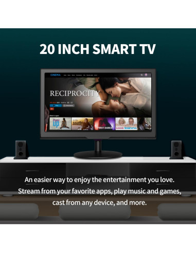 Televisor inteligente Jexiop 50.8 cm LED Full HD 1080p