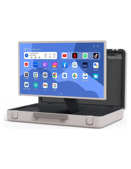 Maletín Portátil Apolosign PackGo 27" Android Altavoces 3D Maletín Portátil Apolosign PackGo 27" Android Altavoces 3D