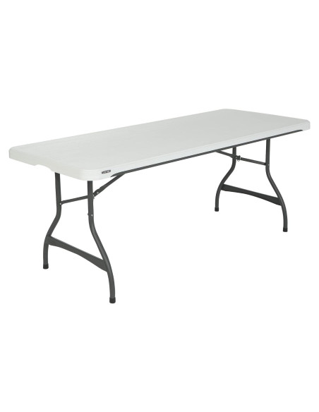 Mesa Plegable Apilable Lifetime 80306 182 cm Blanca Mesa Plegable Apilable Lifetime 80306 182 cm Blanca