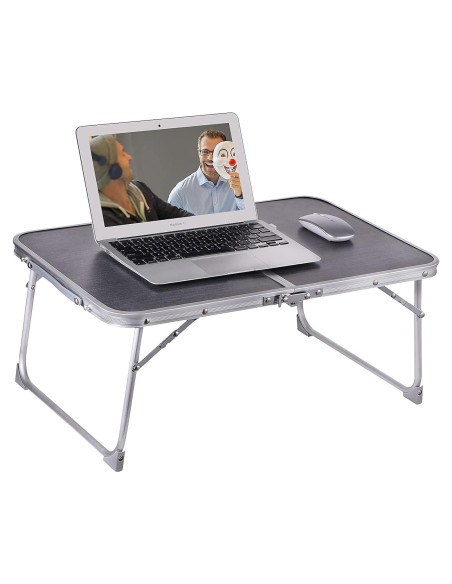 Mesa Plegable para Laptop CHEERWELL Gris 38.86x29.97 cm Mesa Plegable para Laptop CHEERWELL Gris 38.86x29.97 cm