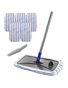 Mop de Microfibra MASTERTOP Grande con Mango Telescópico