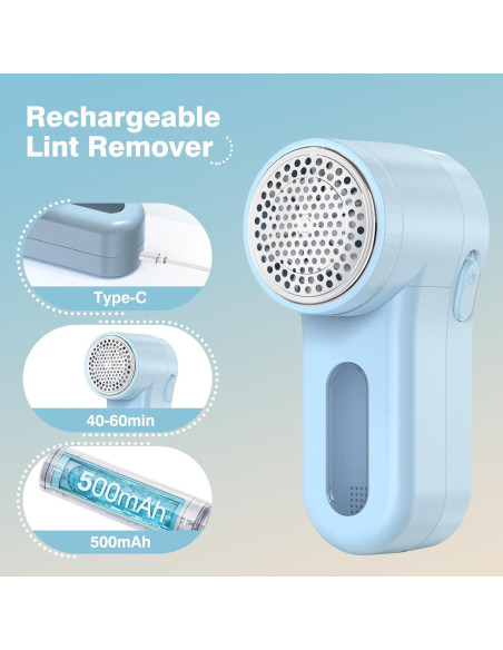 Afeitadora de tela eléctrica Bubbacare M21 recargable USB Afeitadora de tela eléctrica Bubbacare M21 recargable USB
