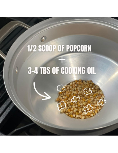 Olla para Palomitas The GrandPopper 6 Qt Acero Inoxidable