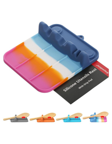 Soporte para Cucharas de Silicona Amyandone Color Macaron