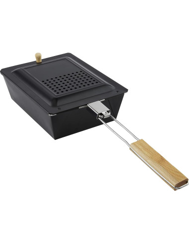 Popcornera de Fogata Mud Pie 8 oz Metal Plegable