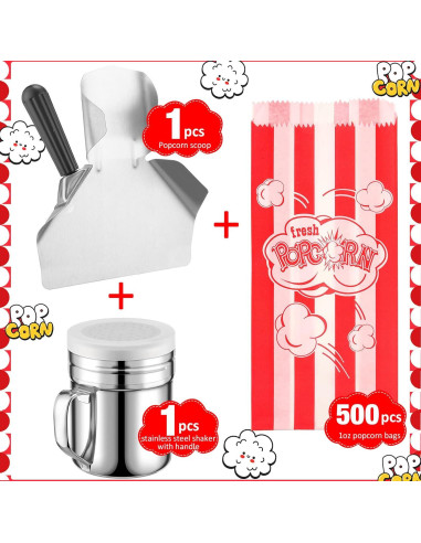 Juego de Suministros para Máquina de Palomitas Potchen 502 Piezas