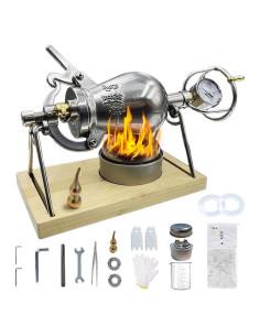 Máquina de Palomitas Manual JVSUFUIK 280ml Acero Inoxidable