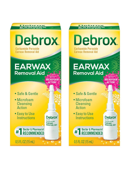 Debrox Gotas Eliminación Cerumen 15 ml Paquete de 2 Debrox Gotas Eliminación Cerumen 15 ml Paquete de 2