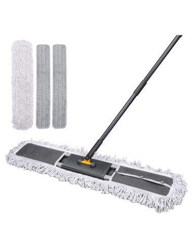 Mop Profesional Industrial MASTERTOP 91 cm con Mango Telescópico