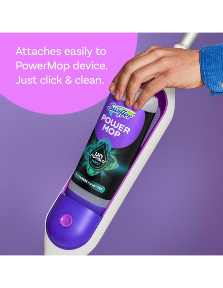 Limpiador de pisos Swiffer PowerMop 2x748ml Unstopables Limpiador de pisos Swiffer PowerMop 2x748ml Unstopables