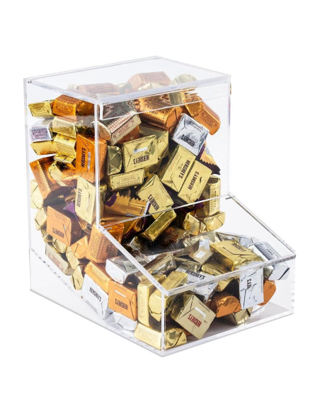 Dispensador de Dulces IneVibe 0.62 kg Acrílico Transparente Dispensador de Dulces IneVibe 0.62 kg Acrílico Transparente