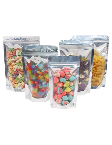 Bolsas de Aluminio Reutilizables SumDirect 9x15 cm - Paquete de 50