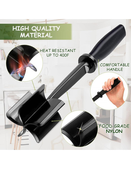 Picador de Carne DIMROM - Herramienta de Nylon con 5 Cuchillas Picador de Carne DIMROM - Herramienta de Nylon con 5 Cuchillas