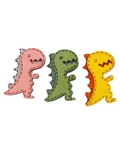 Clips de Pelo Dinosaurio CRIZAN 3 Piezas Antideslizantes
