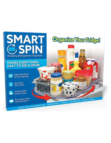 Organizador Rotativo de Refrigerador Ontel Smart Spin 42x28cm