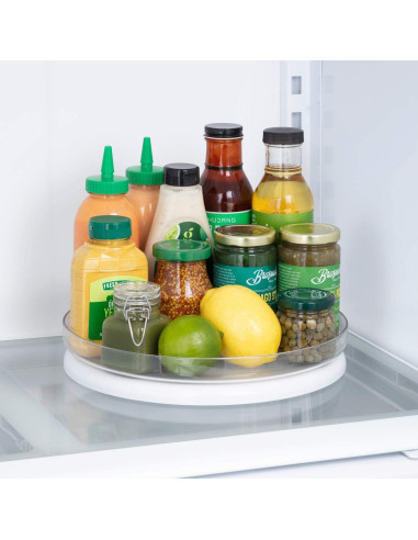 YouCopia FridgeView Plato Giratorio 27,94 cm Blanco