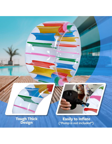 Rueda Inflable Gigante Playbees 43" (109 cm) para Piscina