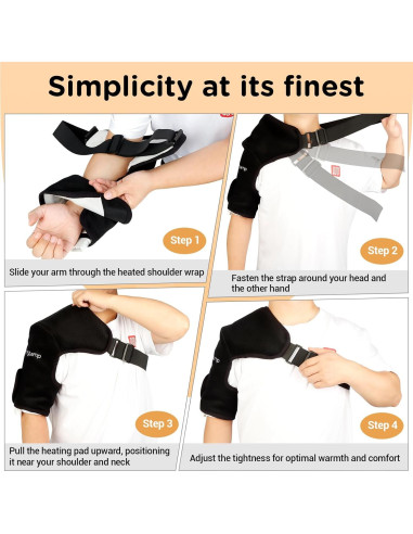 Almohadilla Térmica para Hombro Comfytemp - Alivio Dolor 3 Niveles