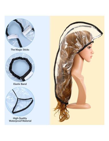 Embudo para Lavado de Cabello Blulu - 3 Piezas para Enjuague Vertical