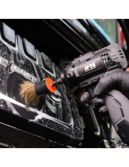 Juego de 5 Cepillos de Detalle SPTA para Automóvil Juego de 5 Cepillos de Detalle SPTA para Automóvil