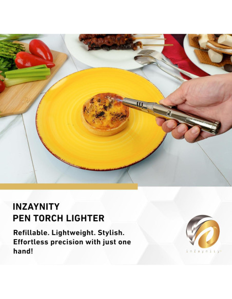 Encendedor Soplete inZaynity Butano Recargable Jet 230g Encendedor Soplete inZaynity Butano Recargable Jet 230g