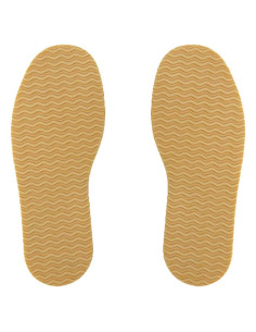 Suela de goma antideslizante GULELAYAR 32.5x13 cm Amarillo