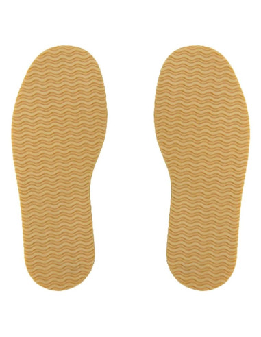 Suela de goma antideslizante GULELAYAR 32.5x13 cm Amarillo